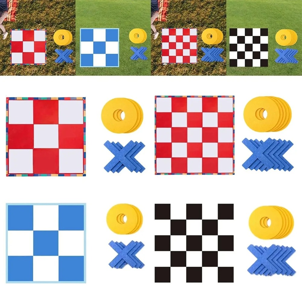 Tic Tac Toe Giant - Гигантский игровой коврик для игры в