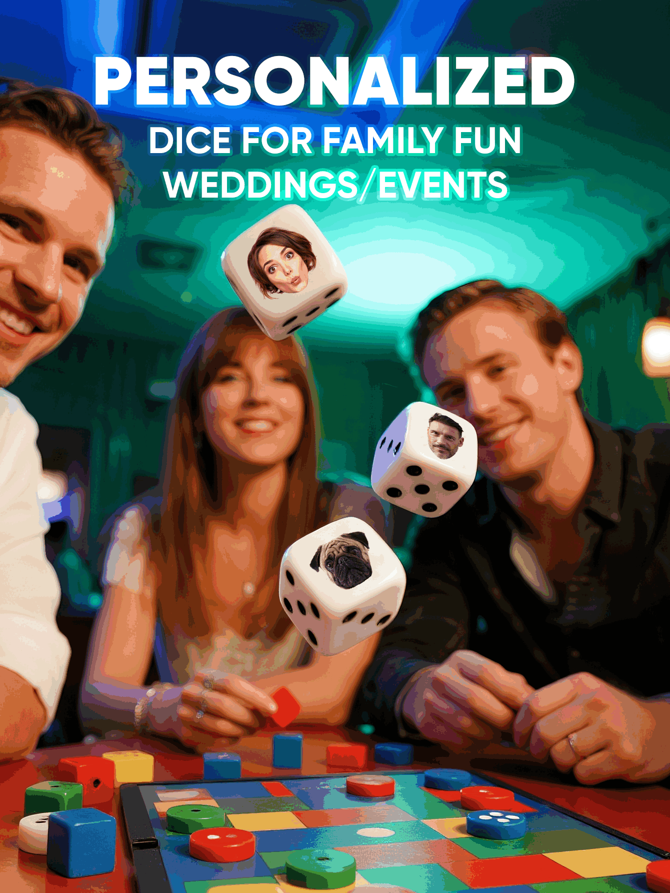 Персонализированные игральные  – обзор и цена Party Family Games