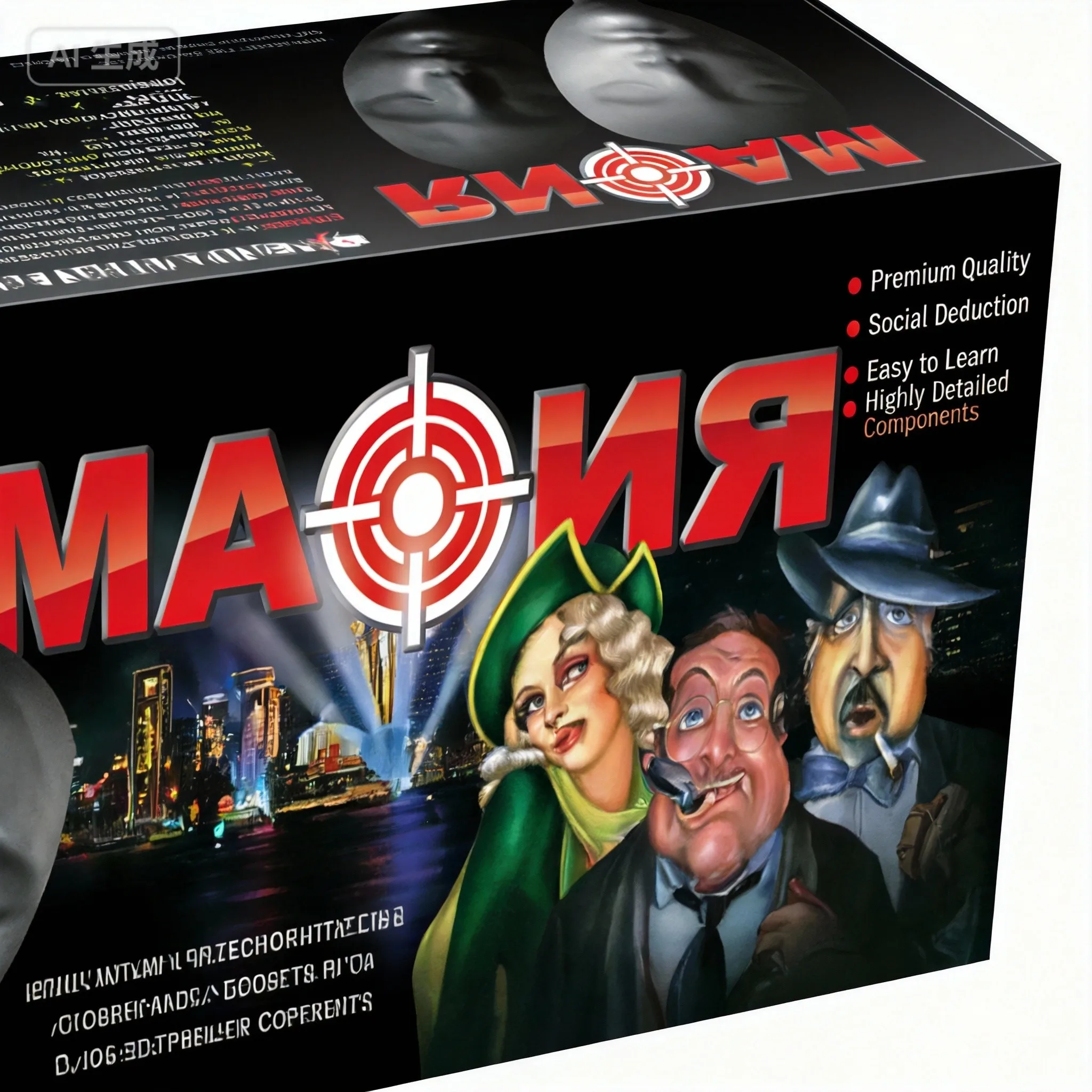 Настольная игра Mafia Lux Part – обзор и цена Party Games Mafia