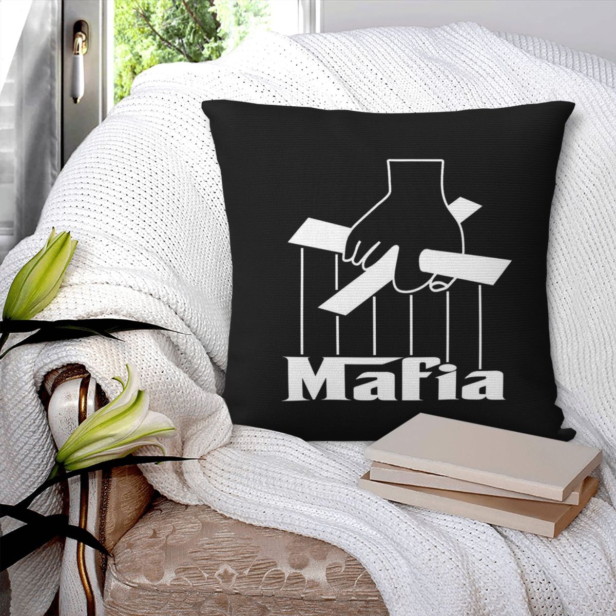 Наволочка для квадратной подуш – обзор и цена Party Games Mafia